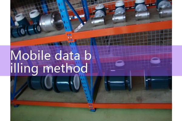 Mobile data billing method