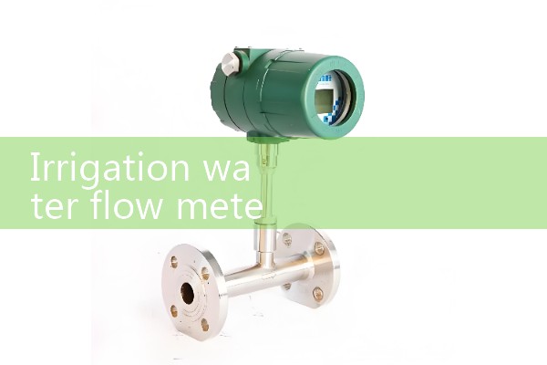 Irrigation water flow meter